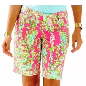 NWT LILLY PULITZER CHIPPER SHORTS SOUTHERN CHARM SZ 0
